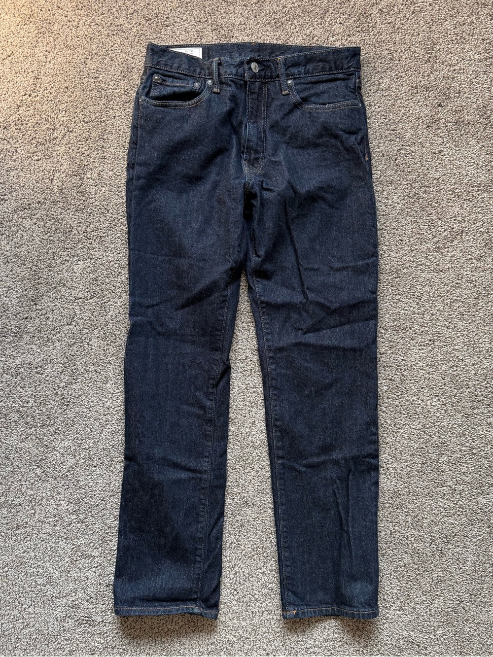 Gap Dark Blue Straight Jeans
